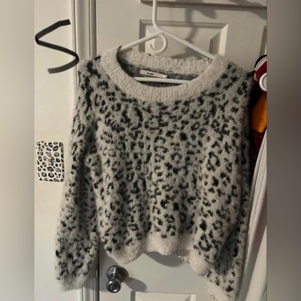 cheetah sweater